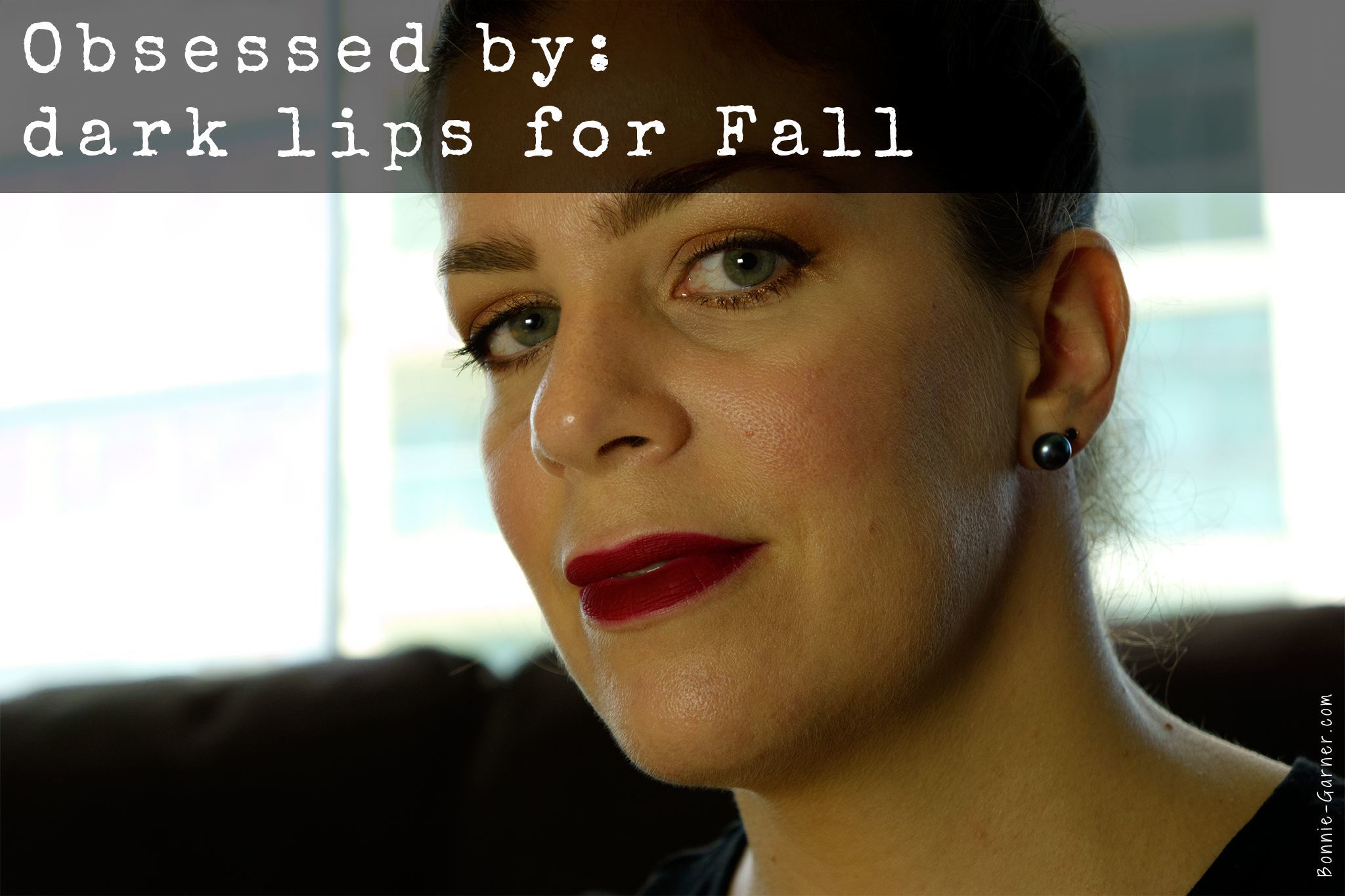 Obsessed by dark lips for Fall