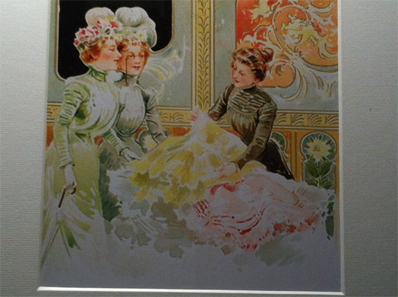 Les froufrous du Bon Marché