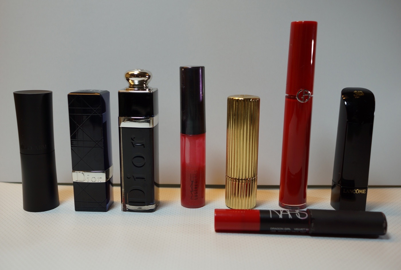 Collection de rouges