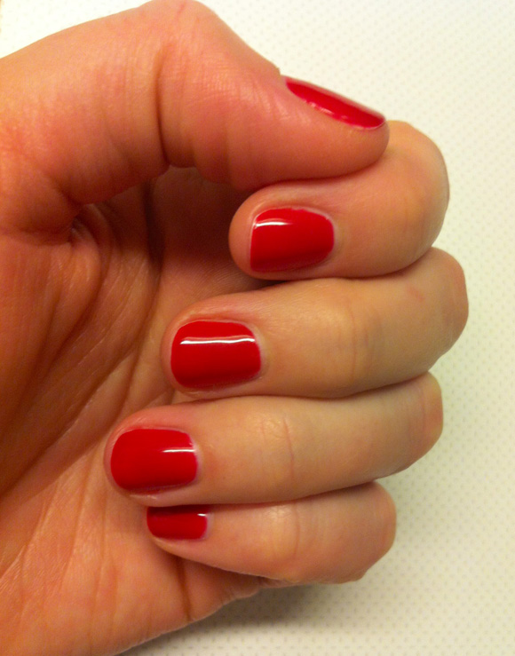 Vernis semi-permanent Jour 4