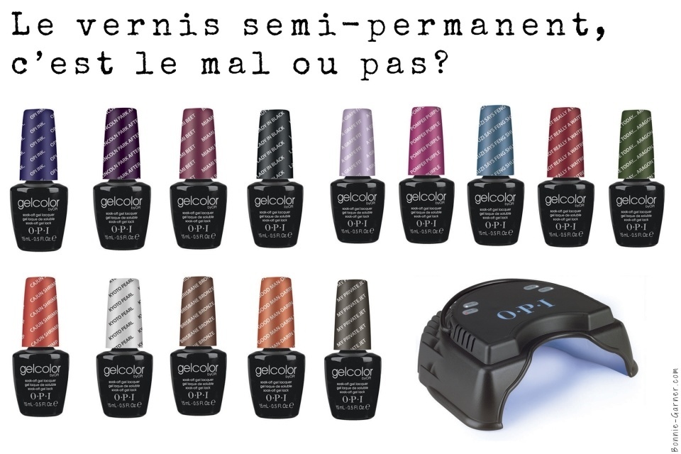 Le vernis semi-permanent, c'est le mal ou pas?