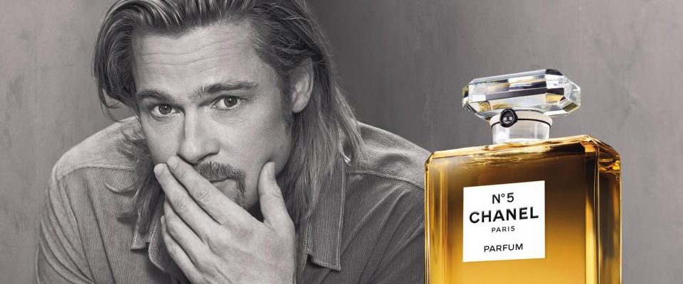 chanel n5 inevitable brad pitt