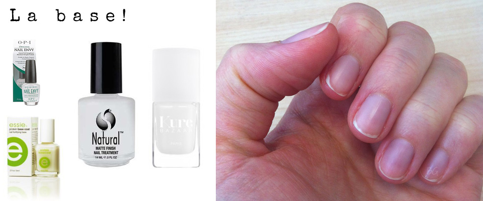 la base pour vos ongles