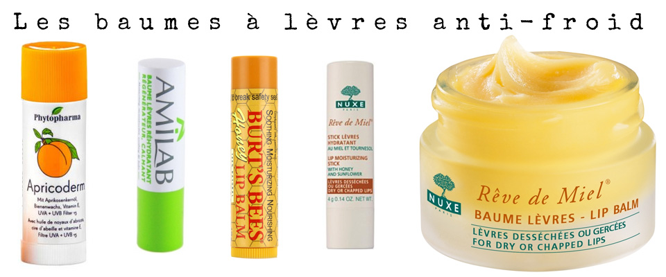 les baumes a levres anti froid