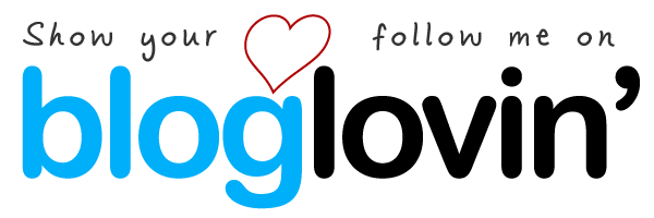 Show your loving, follow me on bloglovin' 