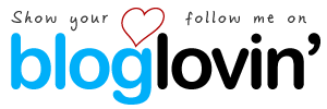 Bloglovin: 300 x 100 PNG white background Show your loving, follow me on bloglovin'