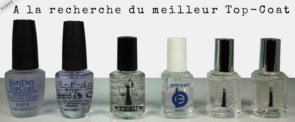 A la recherche du meilleur top coat