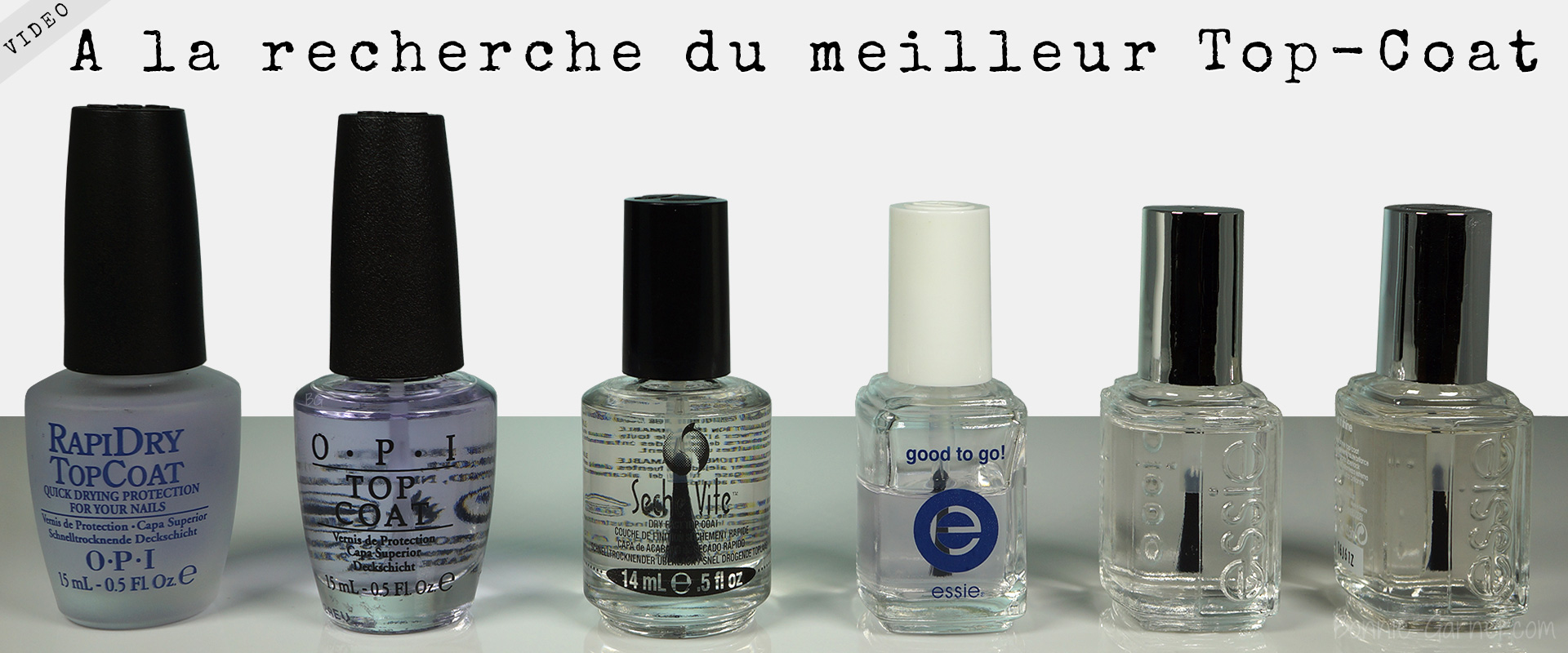A la recherche du meilleur top coat