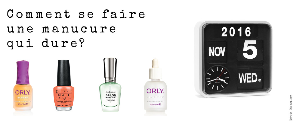 Comment se faire une manucure qui dure?