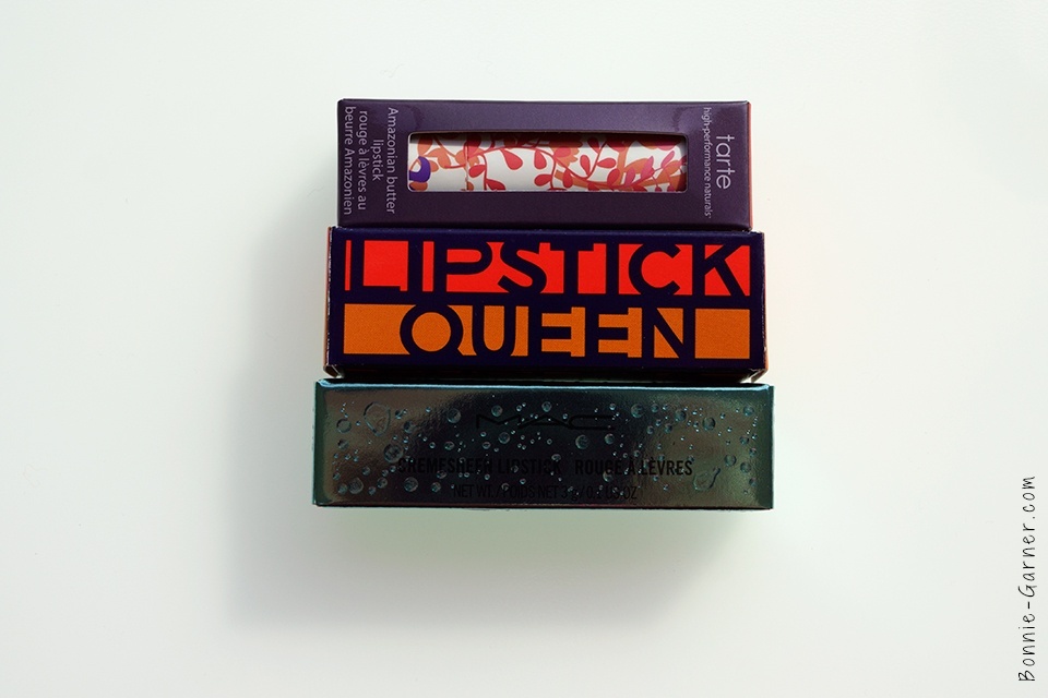 Lipstick-Queen-Endless-Summer_Tarte-Amazonian-Butter_Mac-Alluring-Aquatic_packs