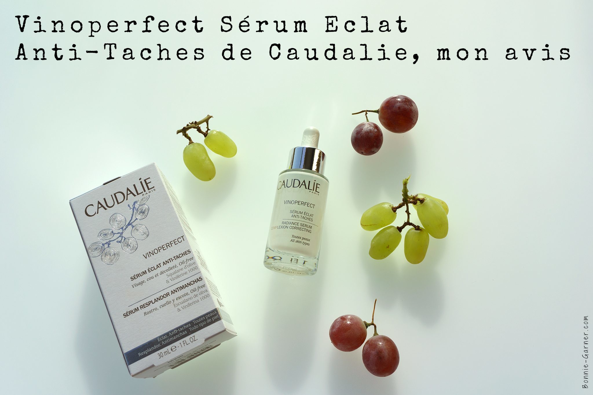 Vinoperfect Serum Eclat Anti-Taches de Caudalie, mon avis