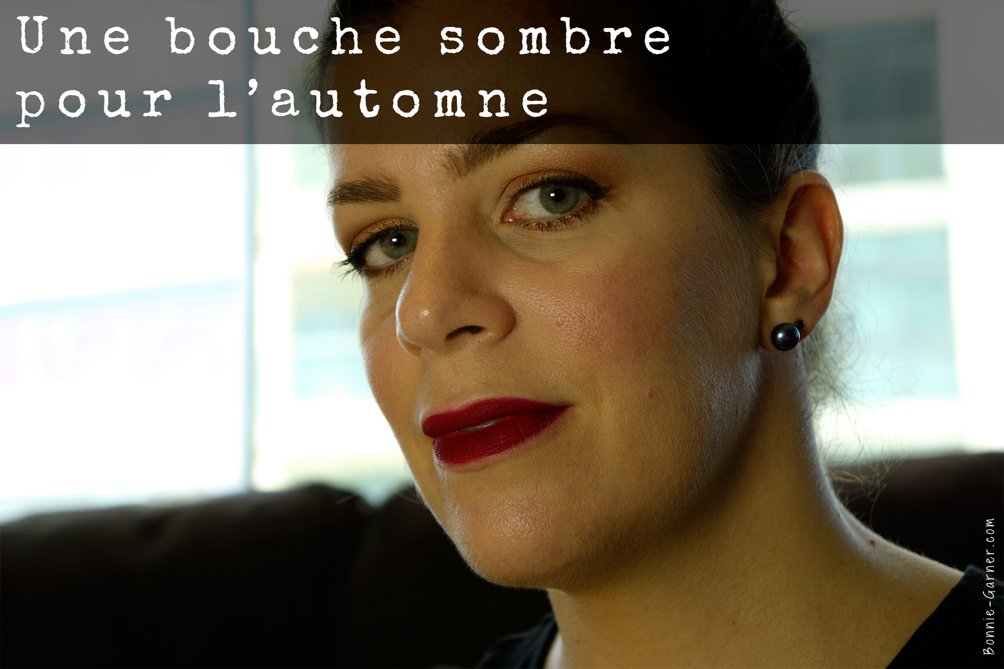 Une bouche sombre pour l'automne