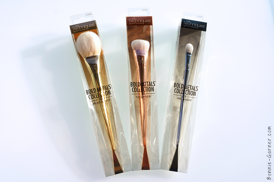 Real Techniques Bold Metal Collection Packaging
