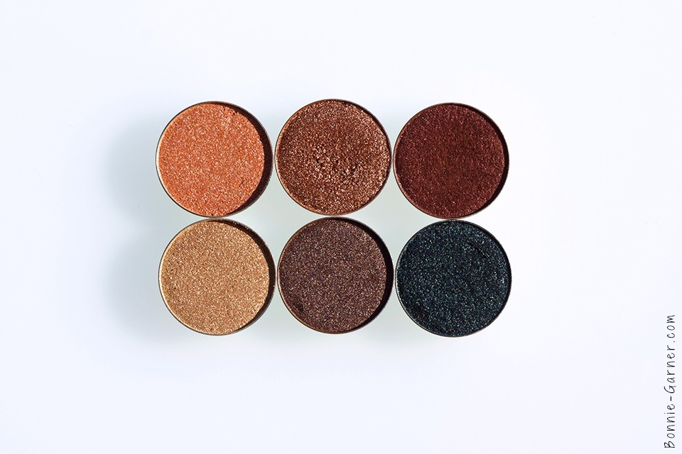 Makeup Geek Foiled eyeshadows In The Spotlight Grandstand Showtime Magic Act Mesmerized Houdini
