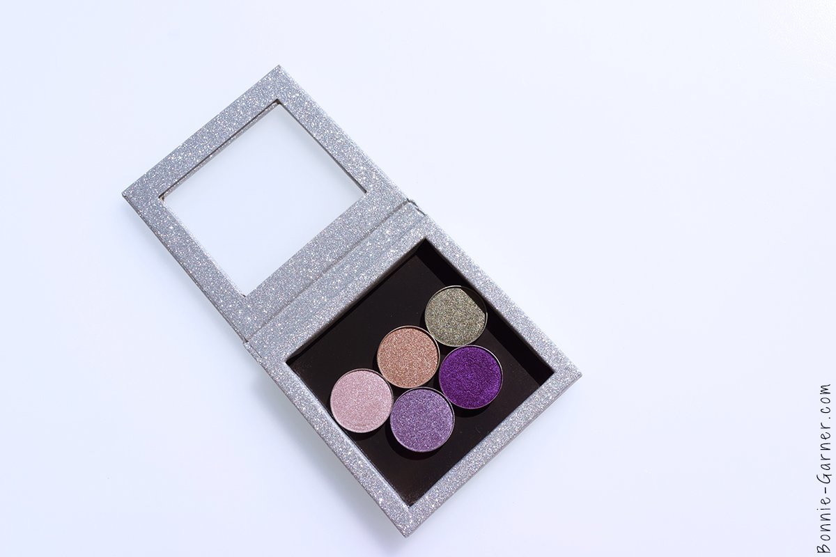 Makeup Geek Foiled eyeshadows Whimsical, Starry Eyed, Charmed, Day Dreamer, Masquerade.