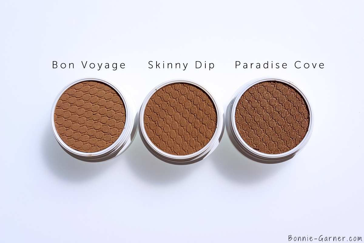 ColourPop Bronzers Bon Voyage, Skinny Dip, Paradise Cove