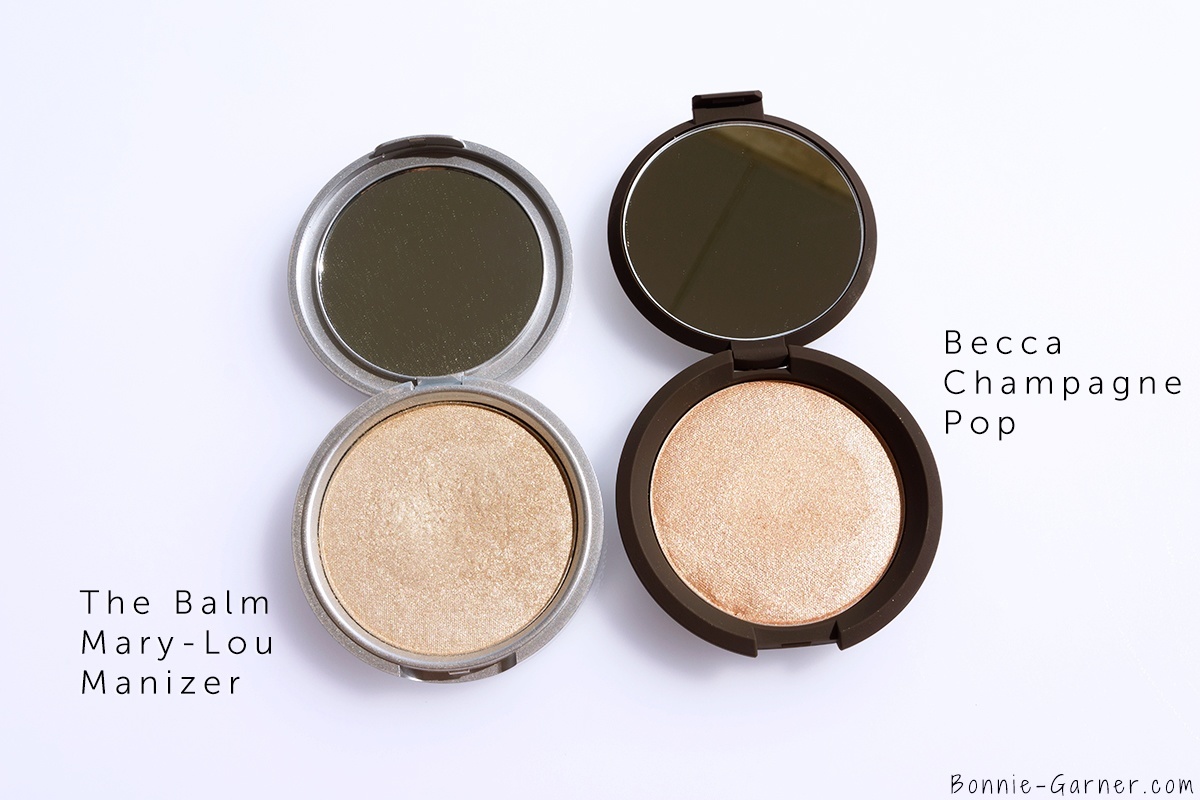 Becca x Jaclyn Hill Shimmering Skin Perfector Pressed Champagne Pop The Balm Mary-Lou Manizer