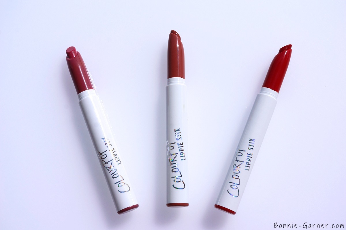 ColourPop Lippie Stix Sheer Kiddo, Juice Bar, Peacocky zoom
