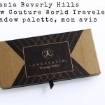 Anastasia Beverly Hills Shadow Couture World Traveler eyeshadow palette, mon avis