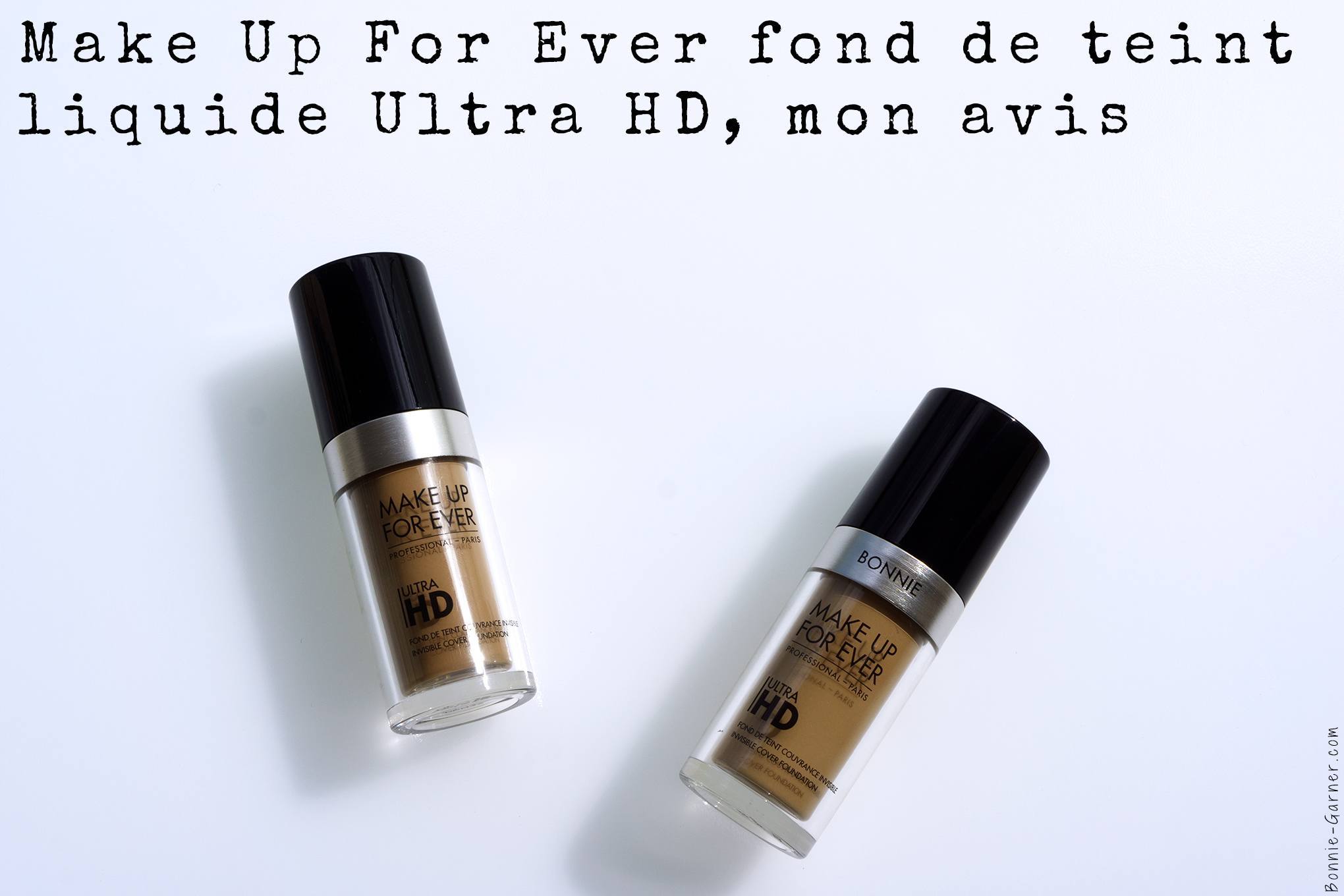 Make Up For Ever fond de teint liquide Ultra HD, mon avis