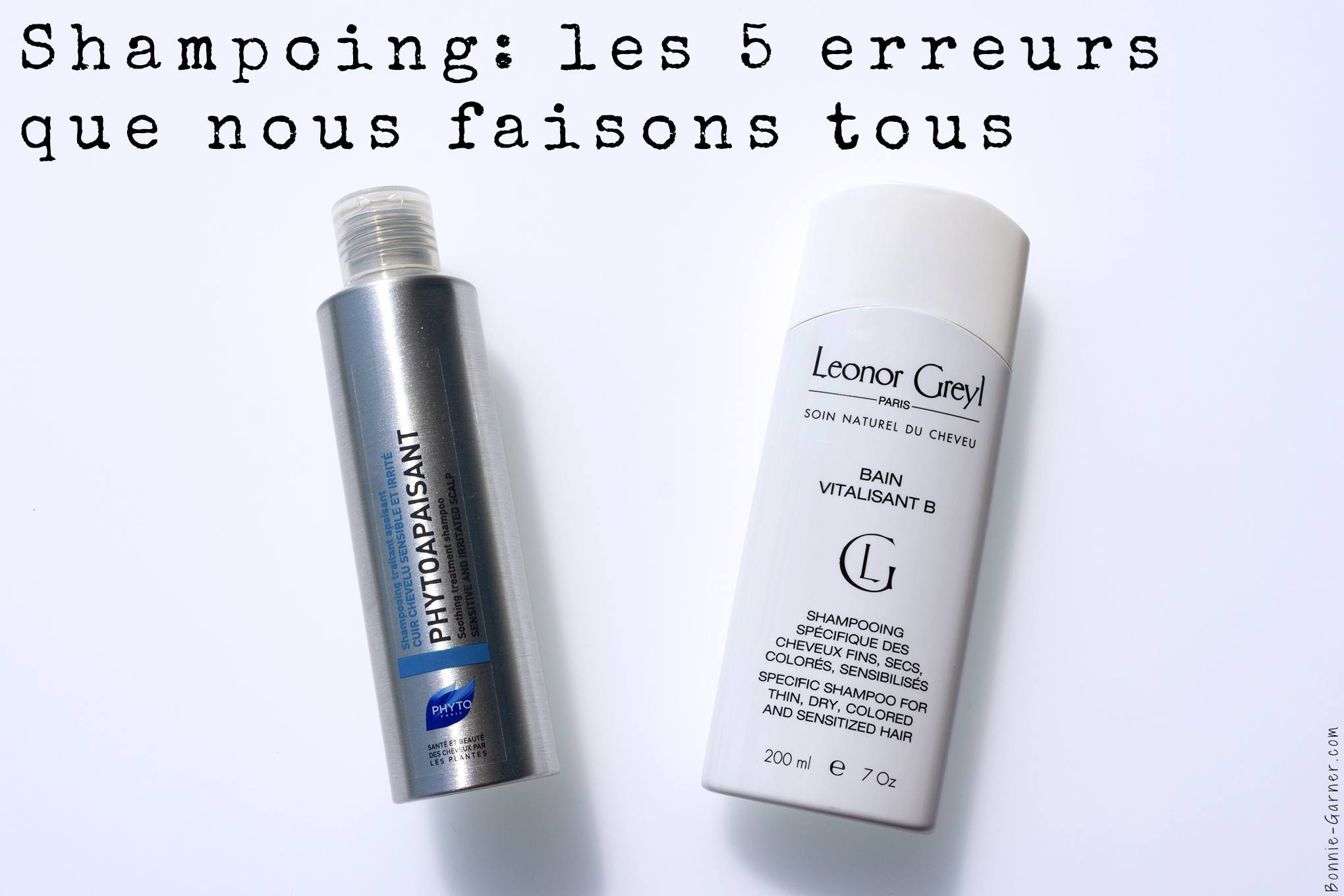 Shampoing: les 5 erreurs que nous faisons tous