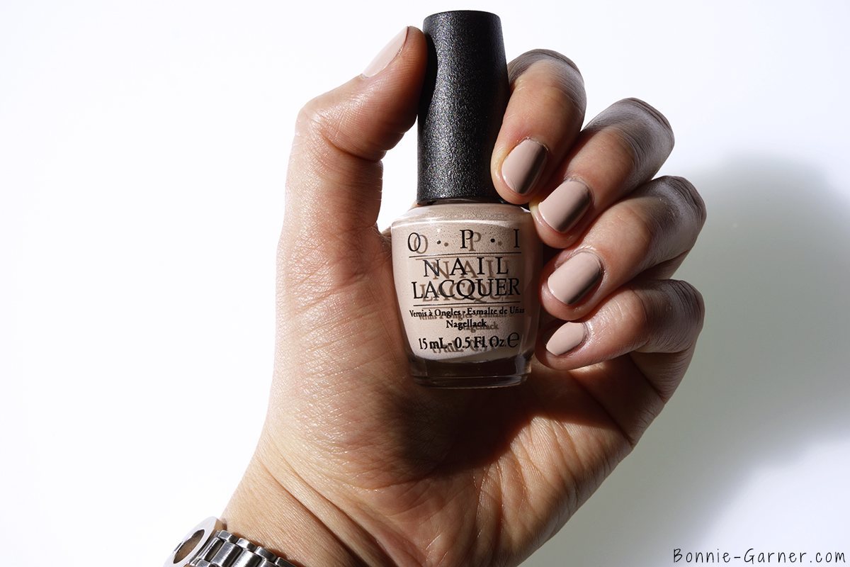 OPI Venice collection Tiramisu for two