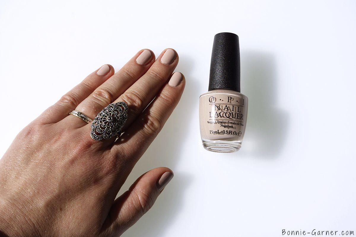 OPI Venice collection Tiramisu for two