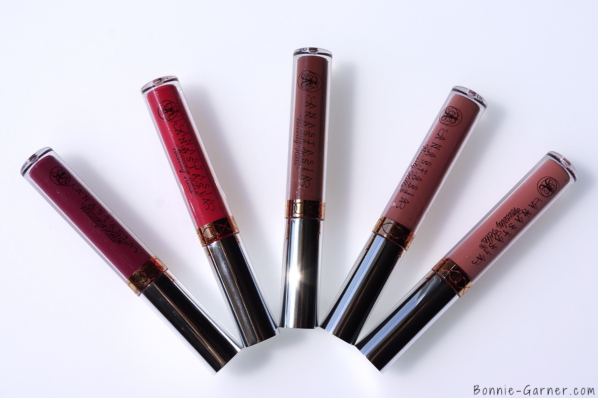 Anastasia Beverly Hills Liquid Lipstick Carina, Craft, Lovely, Dusty Rose, Veronica