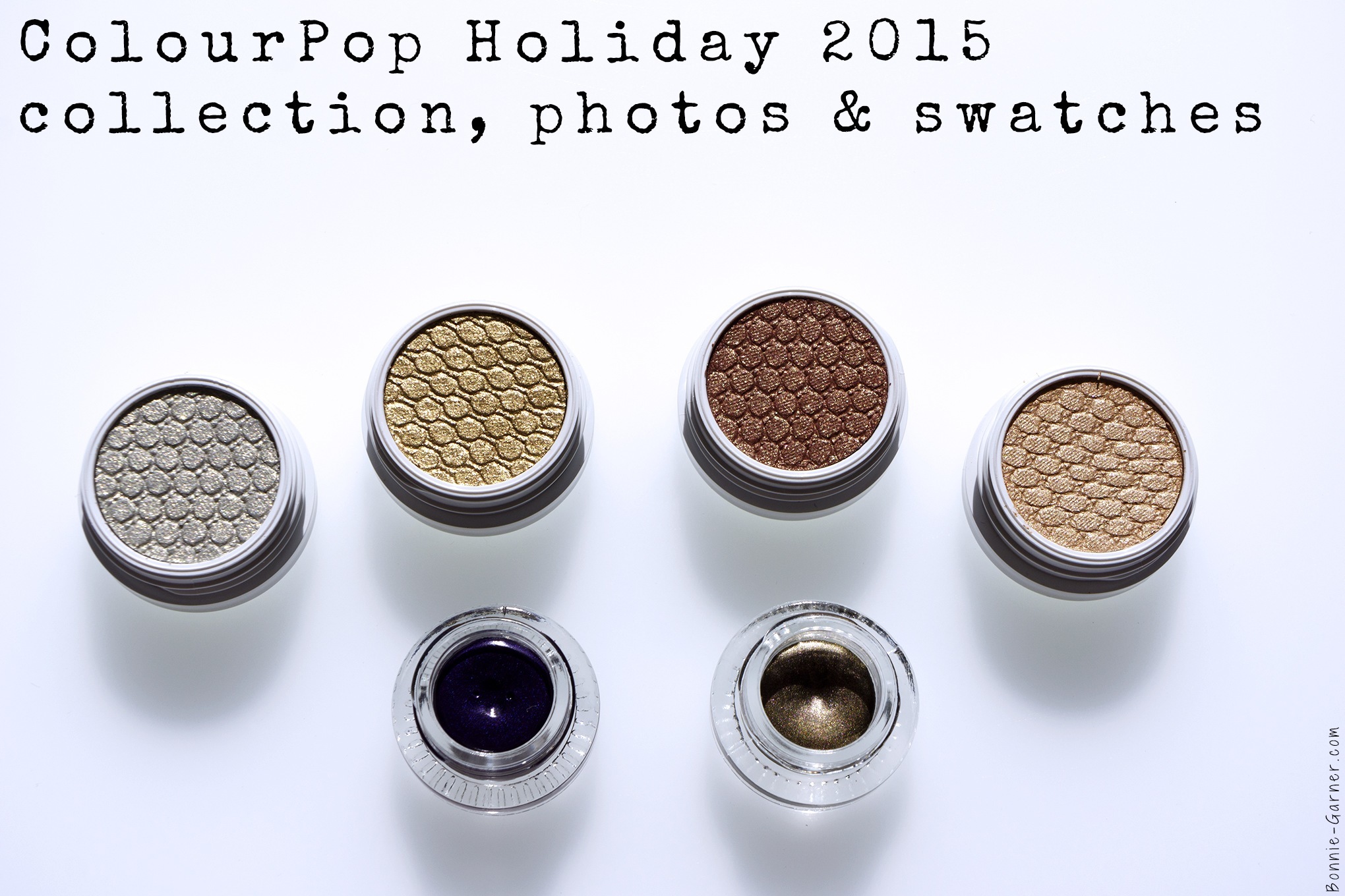 ColourPop Holiday 2015 collection, photos & swatches