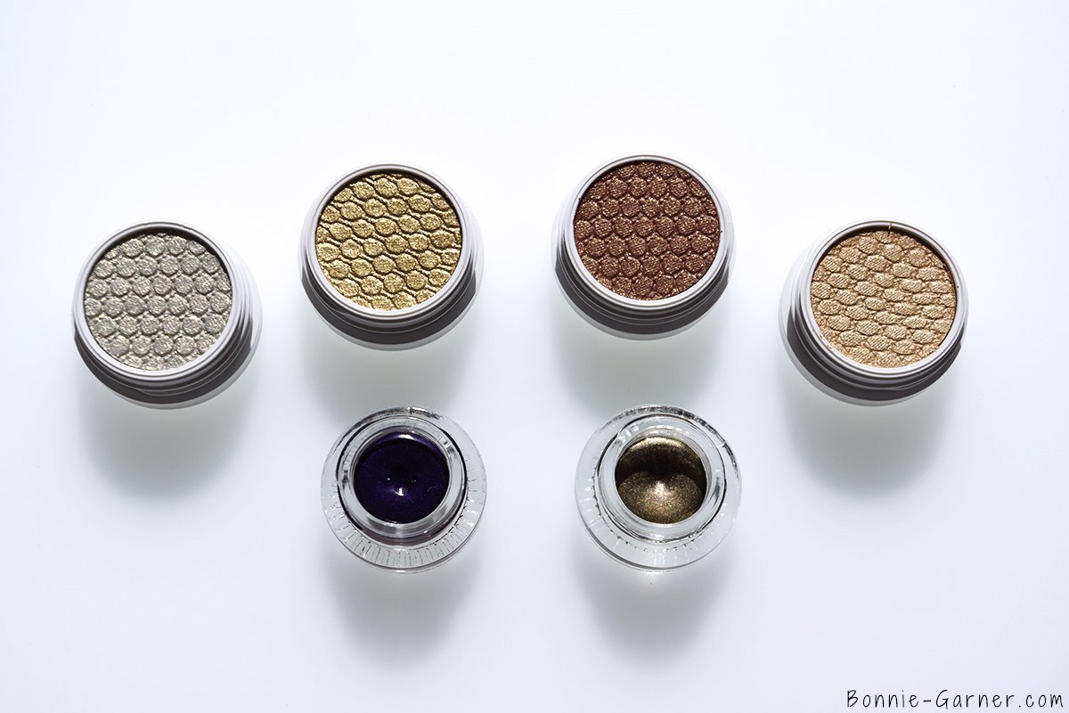 ColourPop Holiday 2015 collection Super Shock Shadows Cheap Date, Famous , DGAF, Glitterati, Creme Gel colours Ho Ho, Superstition