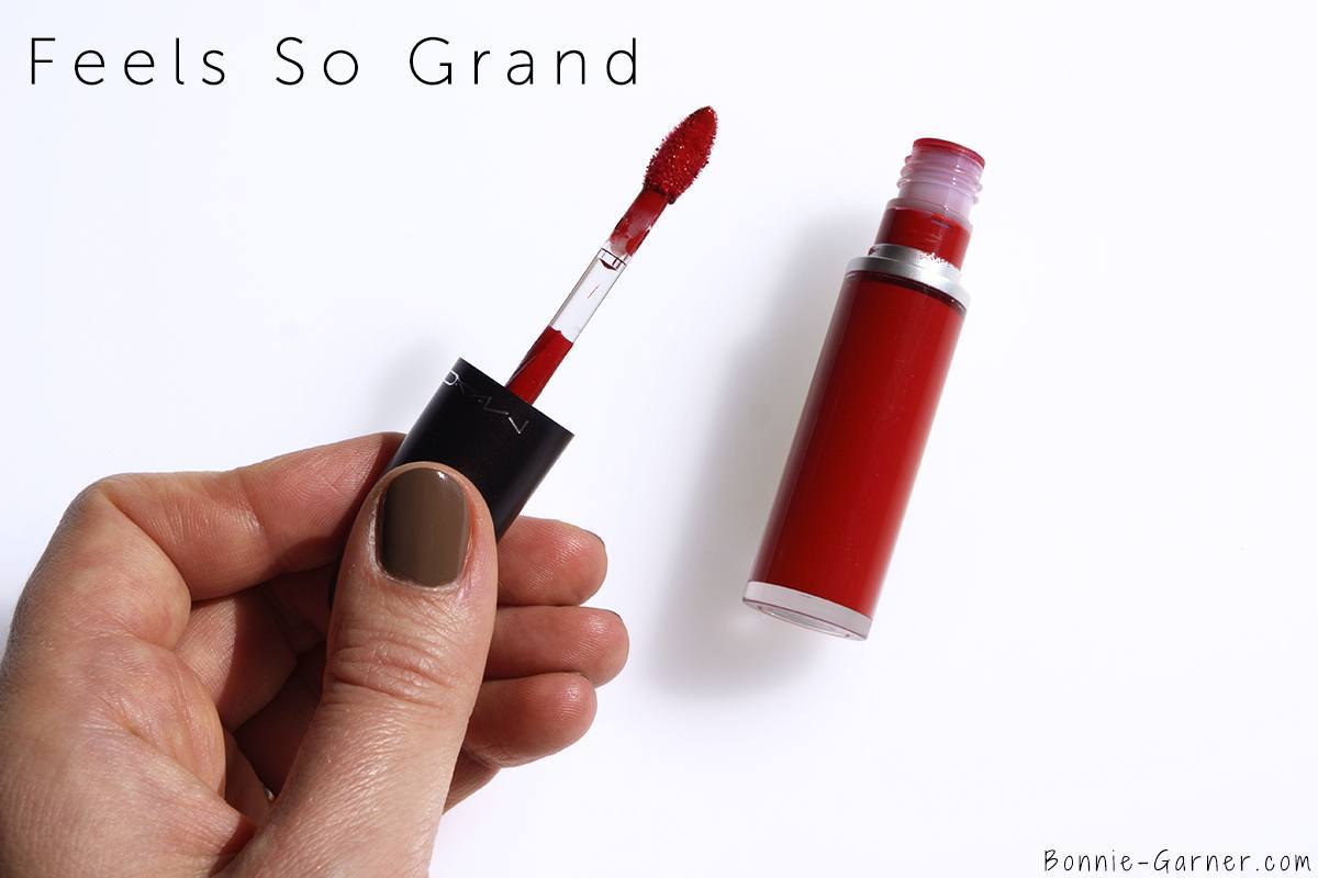 MAC Retro Matte Liquid Lipstick Feels So Grand