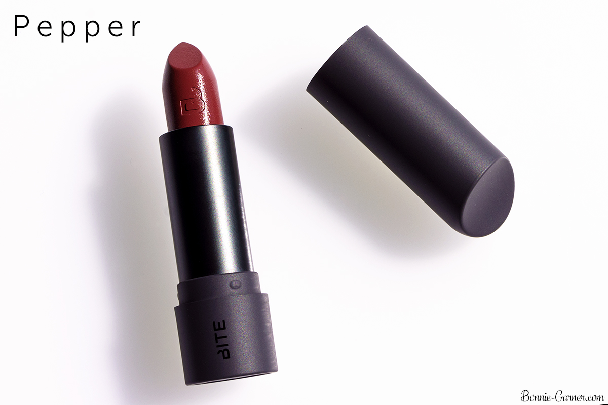 BITE Beauty Amuse Bouche lipstick Pepper