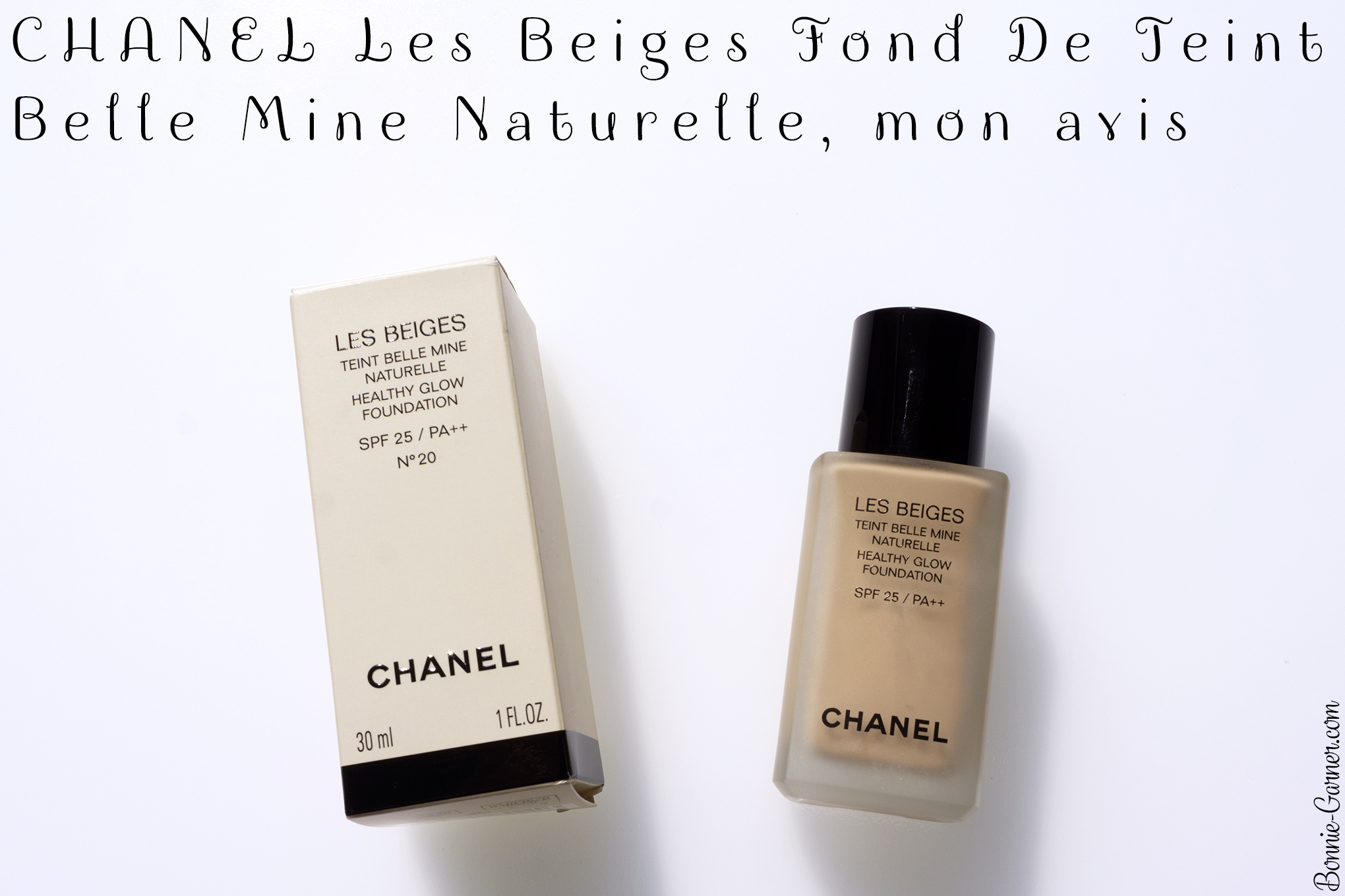 CHANEL Les Beiges Fond De Teint Belle Mine Naturelle, mon avis