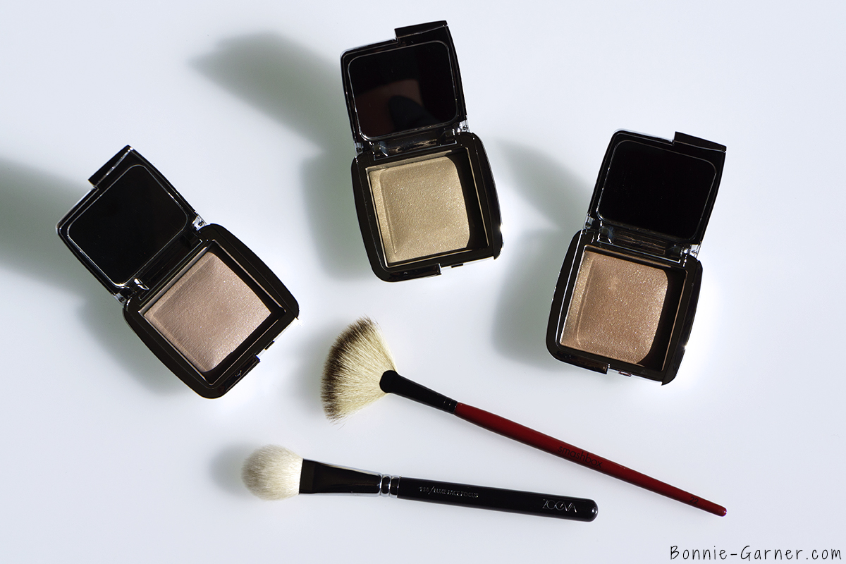 Hourglass Ambient Strobe Lighting Powder Incandescent, Brilliant, Euphoric, ZOEVA & Smashbox makeup brushes