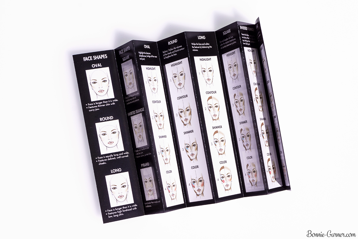 Make Up For Ever Pro Sculpting Palette contouring manual