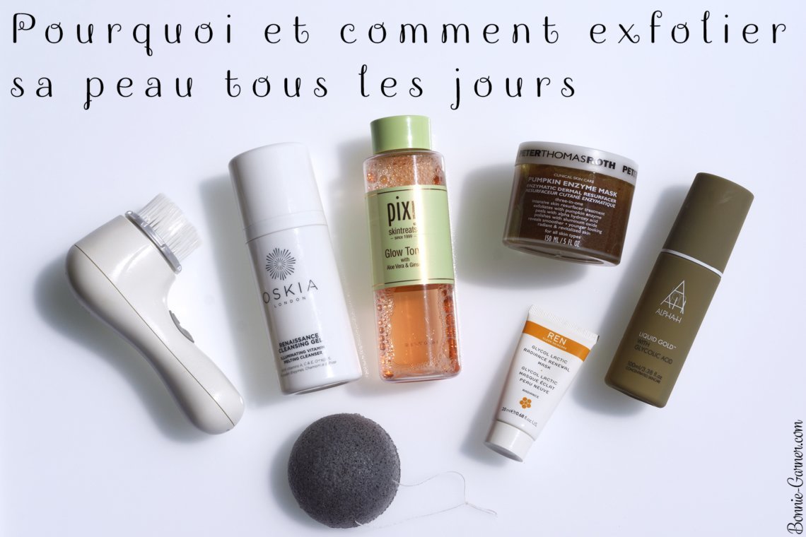 Pourquoi et comment exfolier sa peau tous les jours