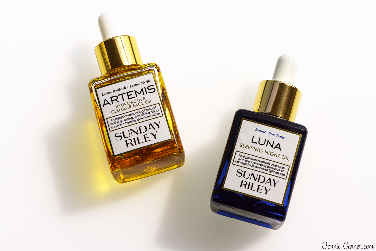 Sunday Riley Artemis Hydroactive Cellular face Oil & Luna Sleeping Night oil