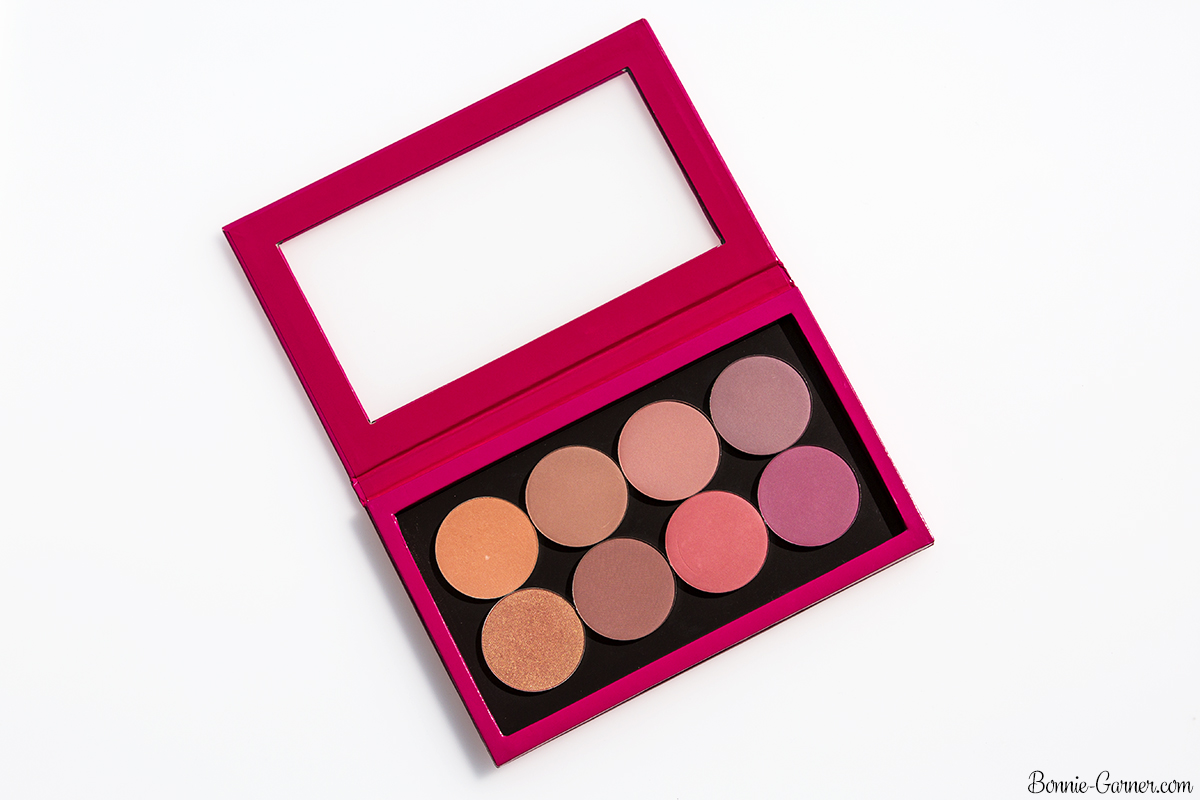Makeup Geek blushes: Bliss, Cherish, Puppy Love, Romance, Spell Bound, Love Letter, Rendez Vous, XOXO