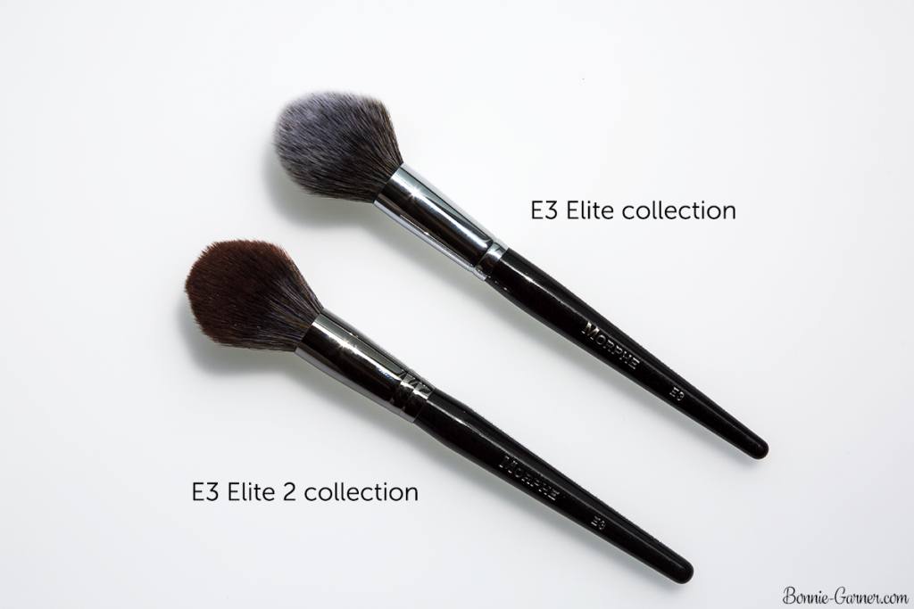 Morphe Brushes Elite and Elite 2 E3 comparison