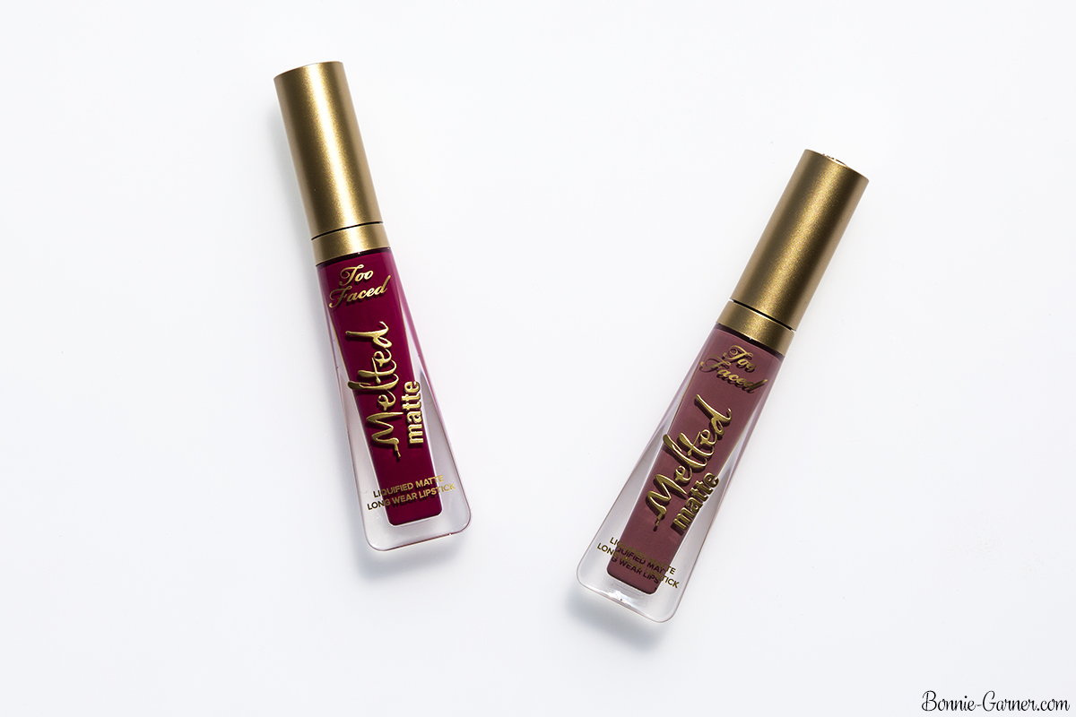 Too Faced Melted Matte liquid lipstick Queen B , Bend & Snap!