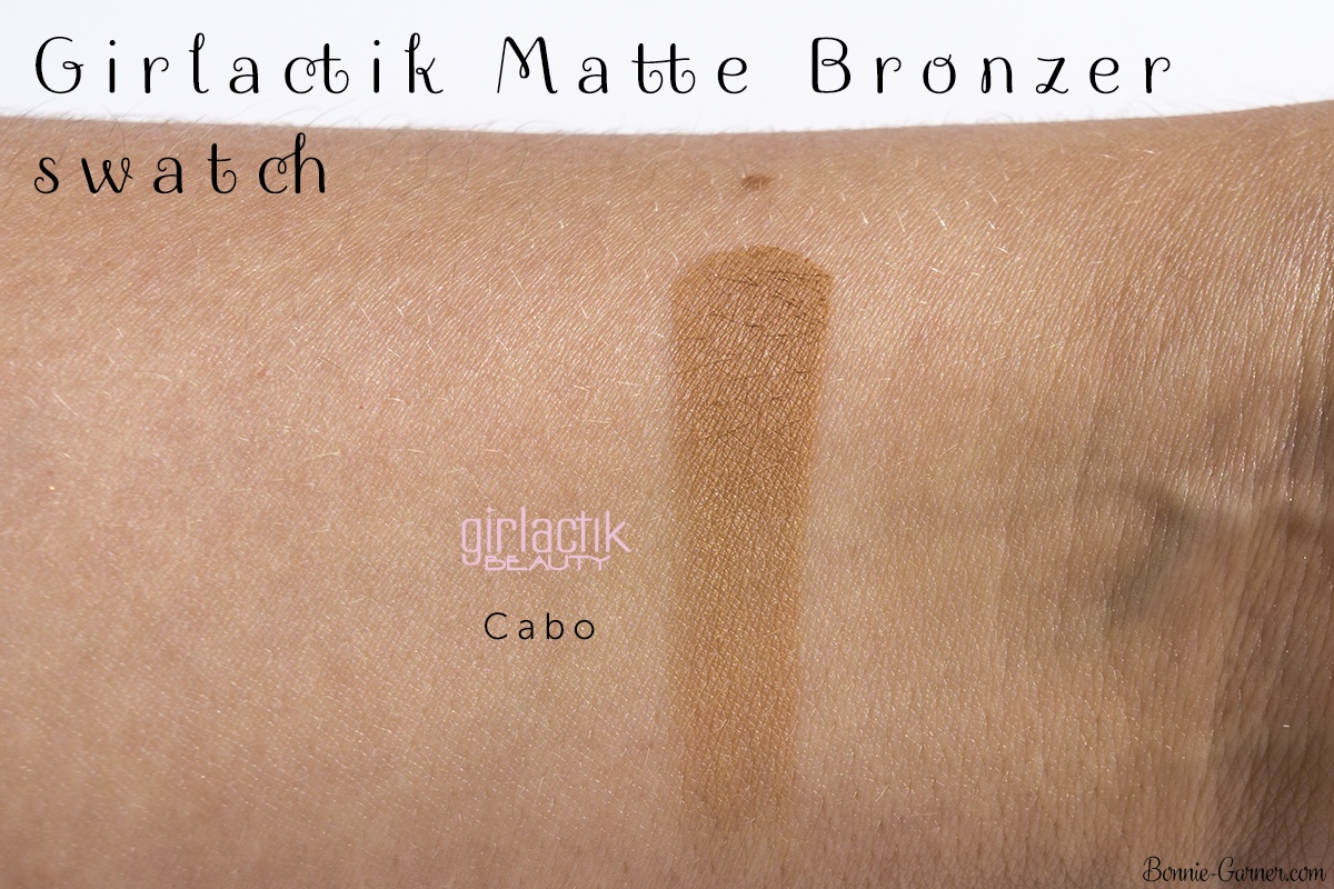 Girlactik Beauty Cabo Matte Bronzer swatch