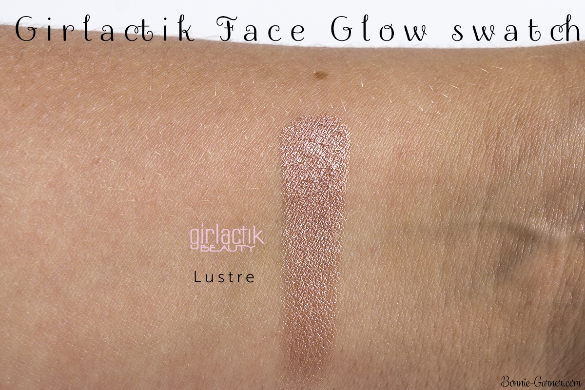 Girlactik Beauty Lustre Face Glow swatch