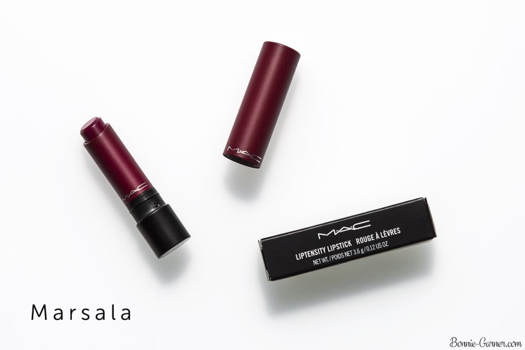 MAC Liptensity Lipsticks Marsala