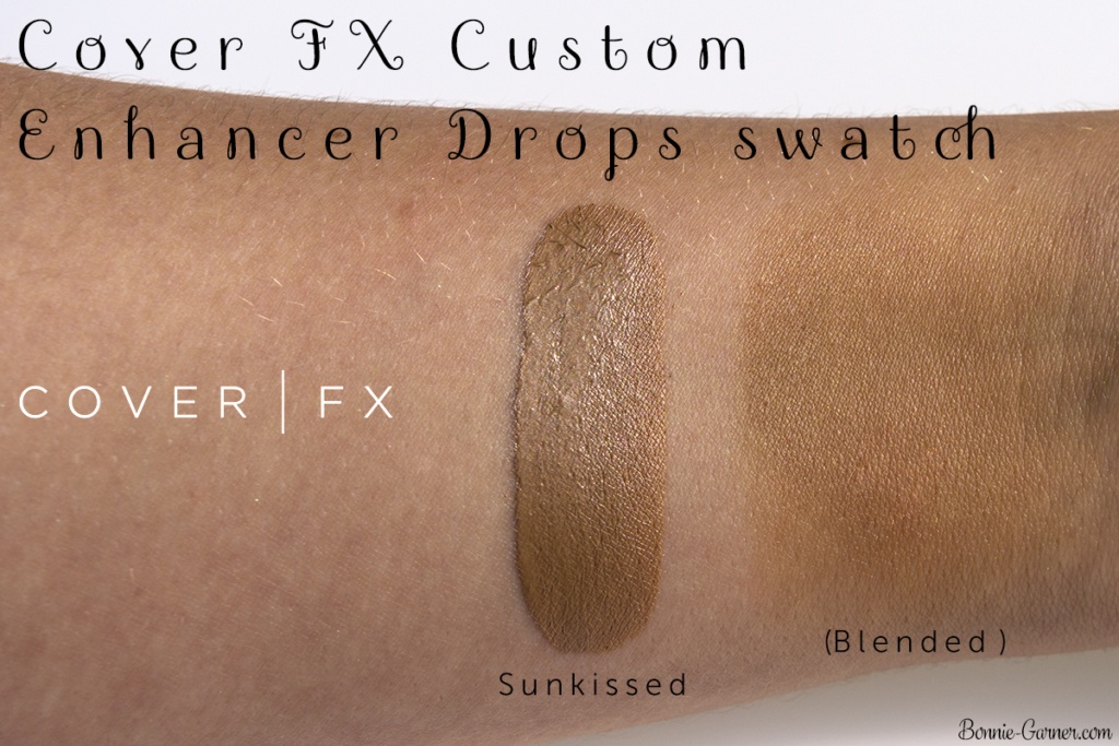 Cover FX Custom Enhancer Drops Sunkissed swatch