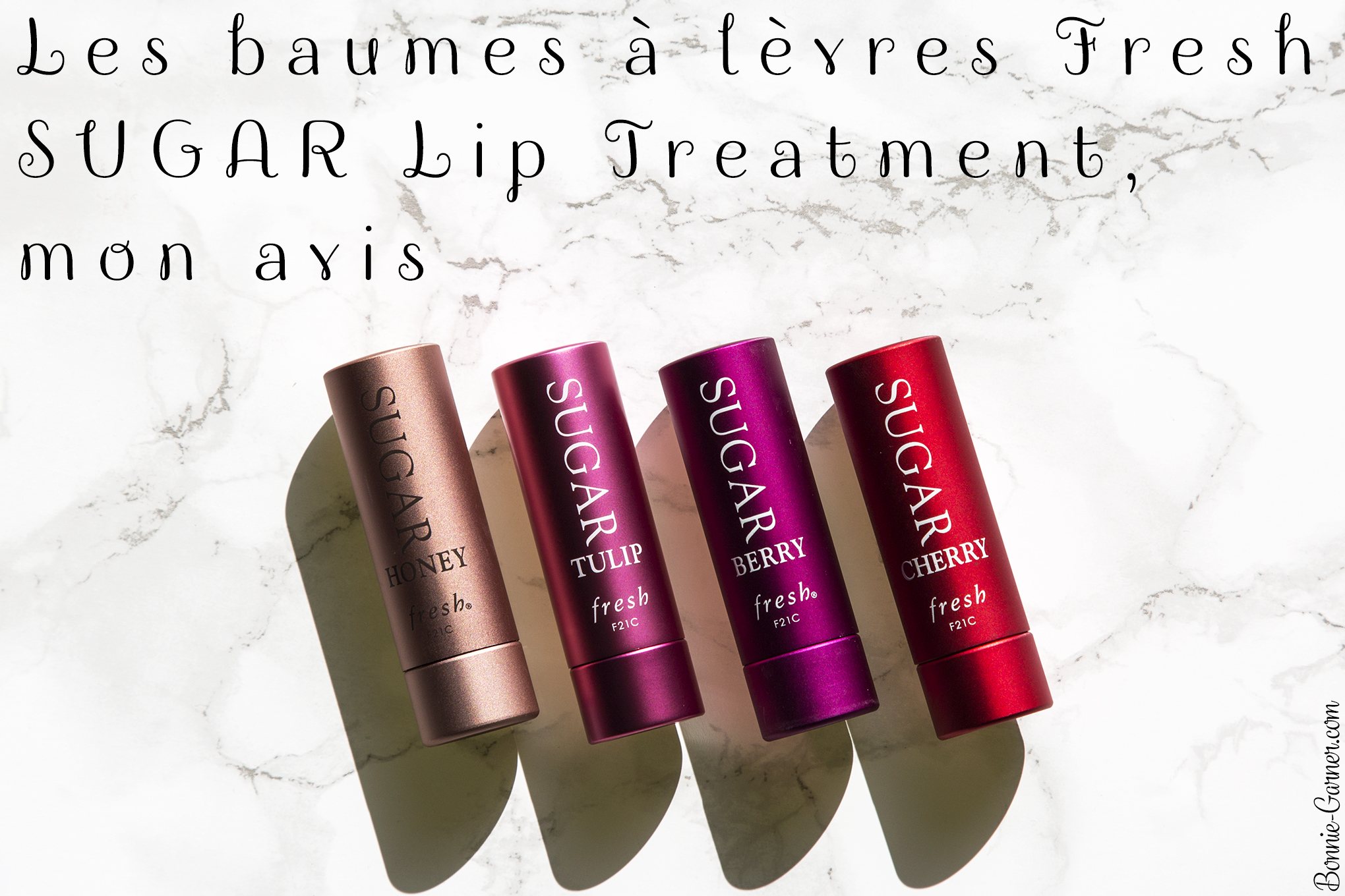 Les baumes à lèvres Fresh SUGAR Lip Treatment, mon avis