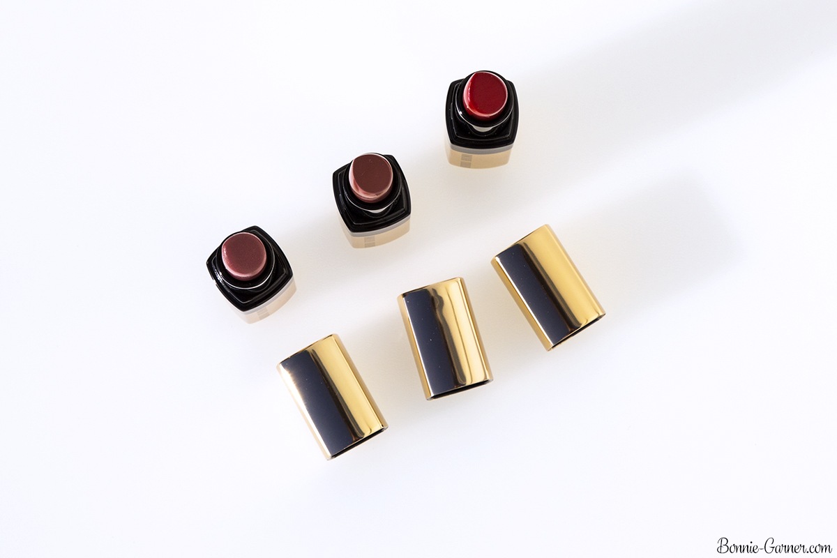 Bobbi Brown Luxe Lip Color lipsticks Neutral Rose, Parisian Red, Pink Buff