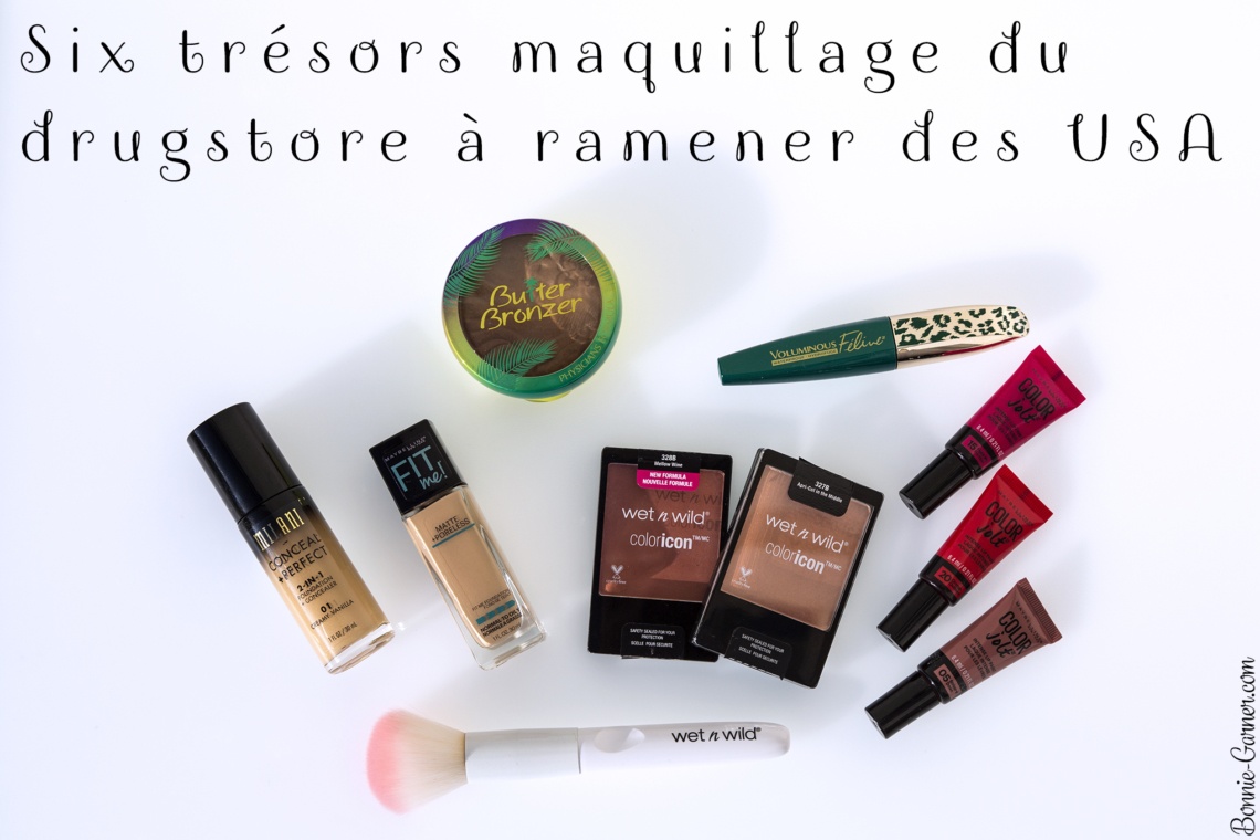 Six trésors maquillage du drugstore à ramener des USA