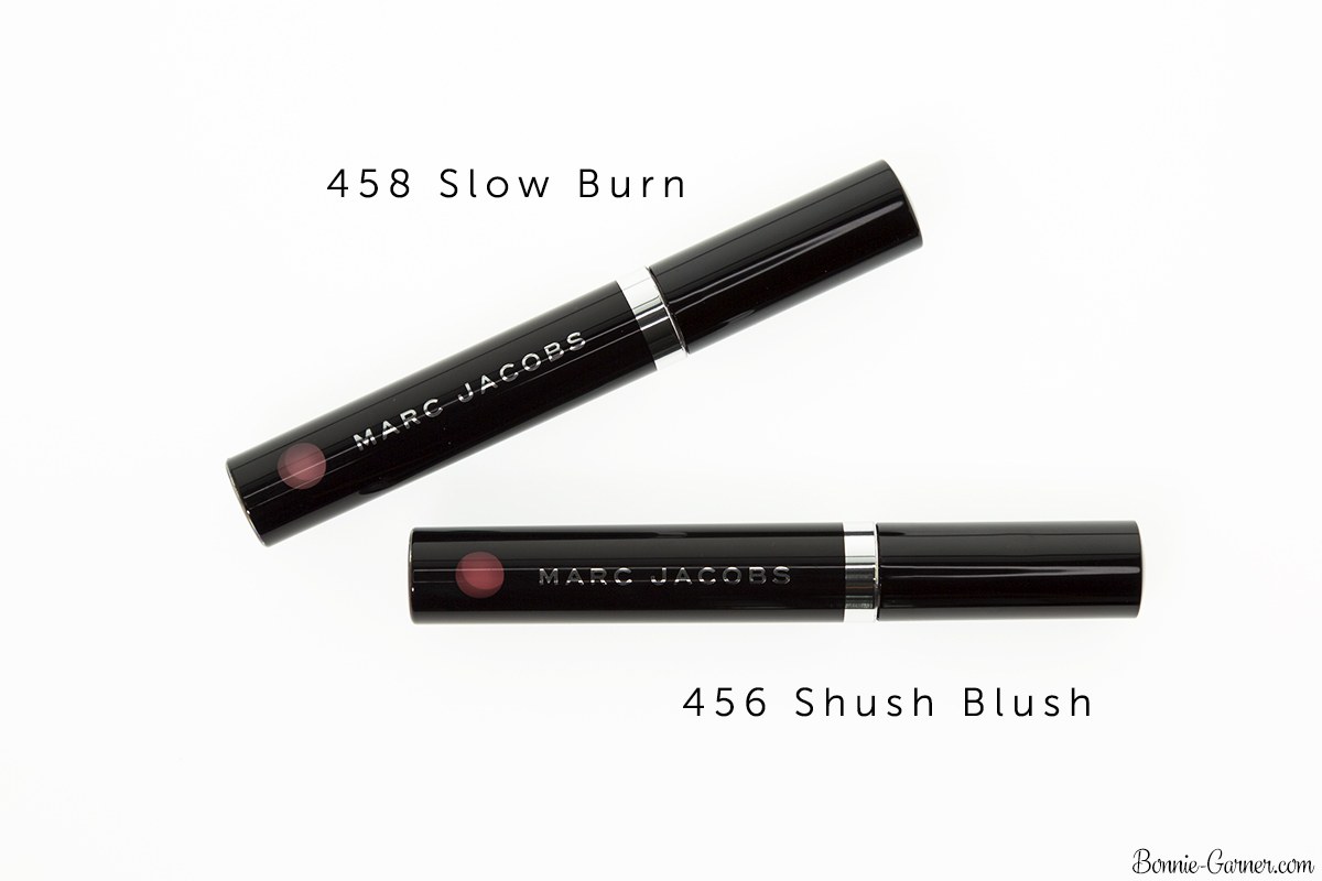 Marc Jacobs Le Marc Liquid Lip Crème Slow Burn, Shush Blush