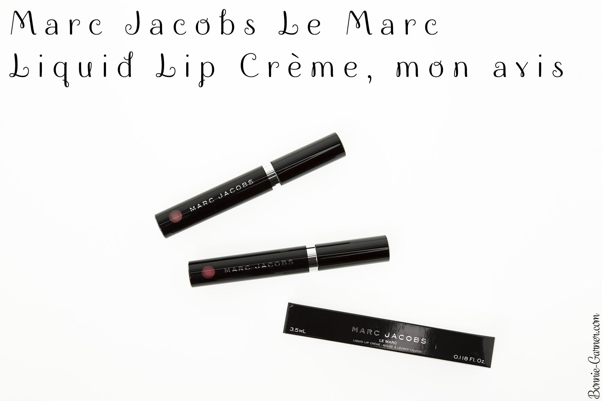 Marc Jacobs Le Marc Liquid Lip Crème, mon avis