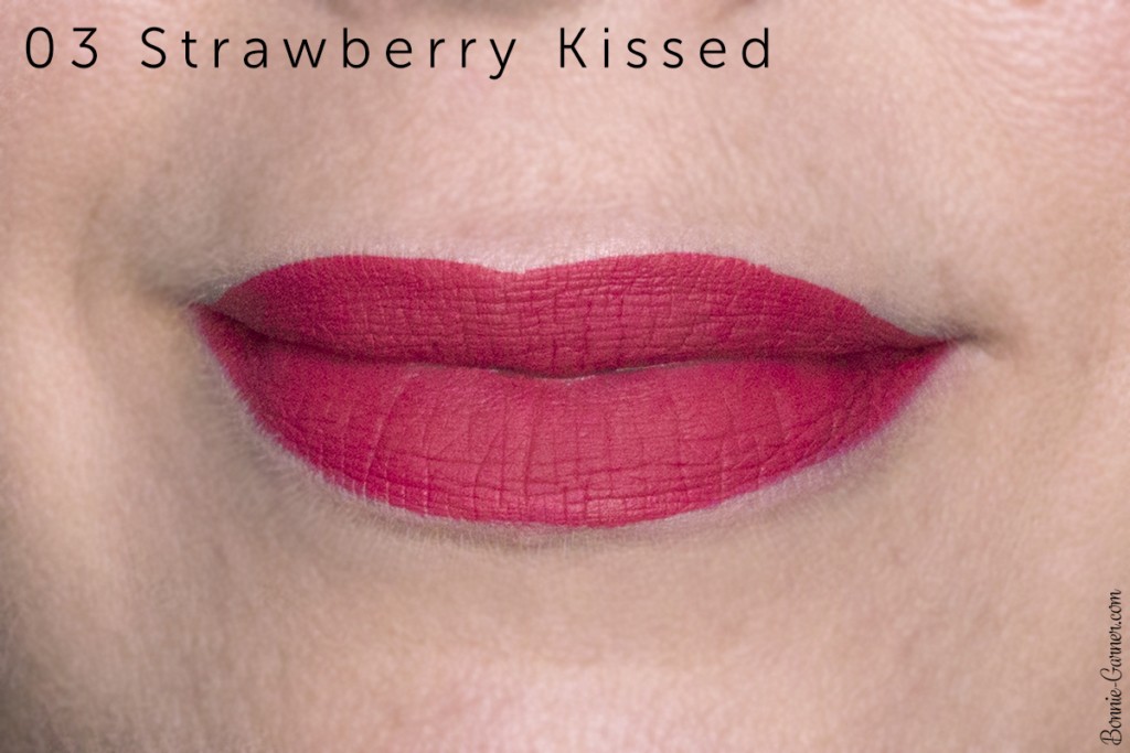 Sephora Cream Lip Stain lipsticks: 03 Strawberry Kissed